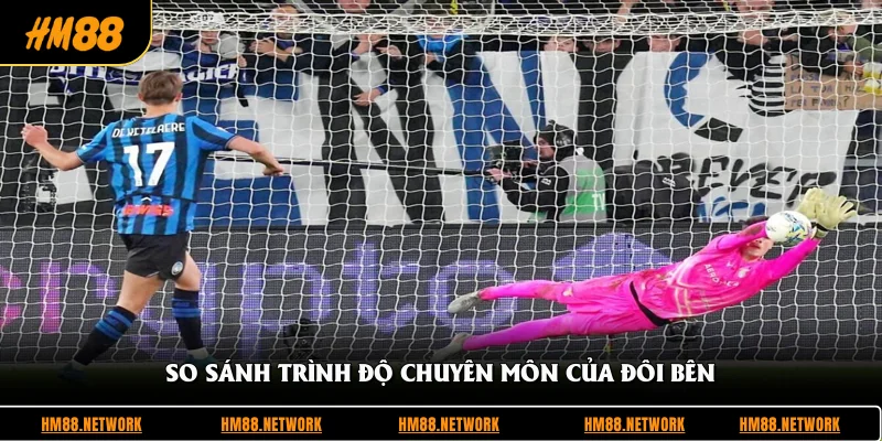 So sánh trình độ chuyên môn của đôi bên